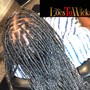 Box Braids(Knotless)”Medium”