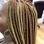 Knotless box braids