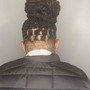 Loc retwist and style