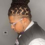 Loc retwist and style