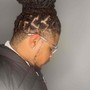 Loc retwist and style