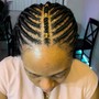 Cornrows for women-Medium