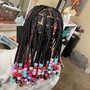 Box Braids Small waist length