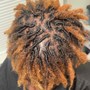 Interlock retwist no wash