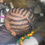 Kid's Braids and beads