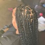 Loc braid down