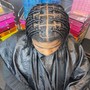 Medium Knotless Braids