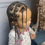 Medium Knotless Braids