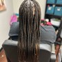 Medium Knotless braids (hair included)