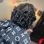 Men’s Partial Curly Perm / Permanent Wave