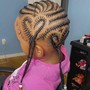 Kids (5-12) Freestyle braid style