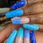 Full sculpture set w/poly gel short