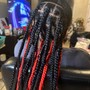 Large Knotless Braids