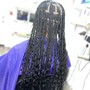 Medium Goddess Knotless Braids