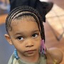 5-9yrs old-Kids Natural Braids (MEDIUM)