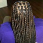 Large Knotless Braids