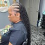 Feed-in braids w/ Quick Weave