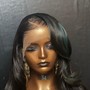 Glueless wig construction w/ 3 or 4 bundles with a closure(when bundles  and closure not provided by me)