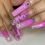 Nail art (intricate)