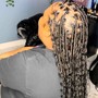 Med/large Knotless braids