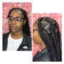 Individual braids w/Crochet