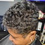 Keratin Silkening Treatment on natural hair