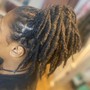 Loc Maintenance (retwist with no style)