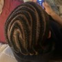 Cornrows natural hair