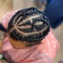 Cornrows natural hair