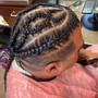 Cornrows natural hair