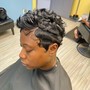 Relaxer full (short hair)