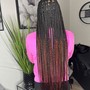 Natural Hair Box Braids