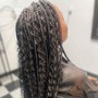 Curl Extensions (goddess braids)