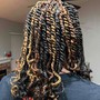 Curl Extensions (goddess braids)