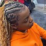 Feed-in braids w/ Quick Weave