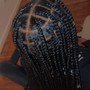 CRISS-CROSS RUBBER BANDS SENEGALESE TWIST