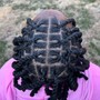 Invisible Locs (Short to Shoulder Length)