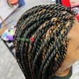 Feed in braids