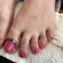 French pedi - Nail Art