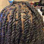 Medium Knotless Braids