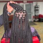 Knotless Box Braids Large