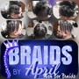 Individual Braids (on natural hair)($50.00 deposit)