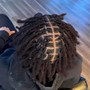 Instant Locs short hair or half head