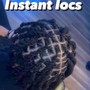 Instant Locs short hair or half head