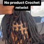 Crochet retwist (long lasting)