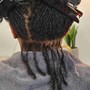 Starter Locs with sides shaved