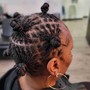 Starter Locs with sides shaved