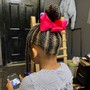 Slicked Barbie ponytail