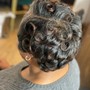 Traditional Updo Ponytail