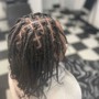 Starter locs 2 strand twist SMALL